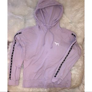 PINK Hooded Shirt with Drawstrings
